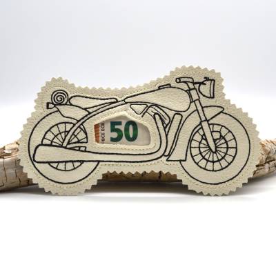 Stickdatei Motorrad ITH Füllobjekt Wunscherfüller