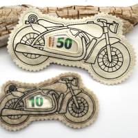 Stickdatei Motorrad ITH Füllobjekt Wunscherfüller Bild 2