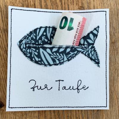 ♥ Wunscherfüller ♥ Gutschein/Geldgeschenk "Zur Taufe"