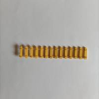 Miniatur Zaun, Flexibler Holzzaun, Miniatur Gartenzaun in Gelb, Dunkelgrün & Maigrün Länge: ca. 15 cm Bild 2