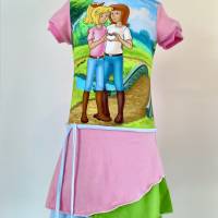 Sommerkleid Bibi und Tina im Lagenlook für Mädchen in verschiedenen Größen - Kleid - Lagenkleid Bild 3