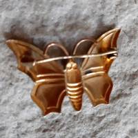 Schmetterling , antik, als Brosche Bild 3