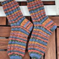 Handgestrickte Socken für Kinder Gr. 26/27 Bild 5