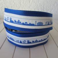 Koffergurt - Kofferband - München - blau weiß Bild 4