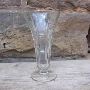 Trompetenvase Vase Glas Vintage Art Deco 30er 40er Jahre Bild 1