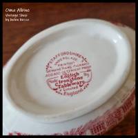 Vintage SAUCIERE 70er Jahre - altes englisches Keramikgeschirr von English Ironstone Tableware Ltd. - von Oma Albine Bild 9