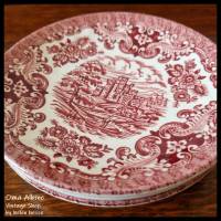 Vintage KLEINE TELLERCHEN 60er Jahre - altes englisches Keramikgeschirr von Hostess Tableware - von Oma Albine Bild 1