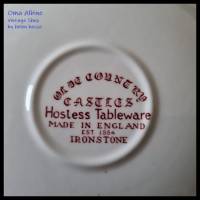 Vintage KLEINE TELLERCHEN 60er Jahre - altes englisches Keramikgeschirr von Hostess Tableware - von Oma Albine Bild 7