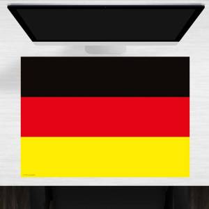 Schreibtischunterlage – Flagge Deutschland – 70 x 50 cm – Schreibunterlage für Kinder aus erstklassigem Premium Vinyl – Bild 1