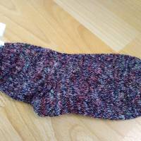 Handgestrickte Socken, Größe 30/31, Stricksocken, gestrickte Strümpfe, Socken aus handgefärbter Wolle Bild 1