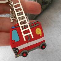 Schlüsselanhänger Feuerwehrauto ,  Freiwillige Feuerwehr, Feuerwehr,  DANKE SAGEN Bild 3