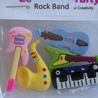 Let´s Get Crafty  Button  Instrumente   (1 Pck.)    Rock Band Bild 1