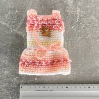 Süßes Kleidchen für Puppen 27 cm mit Teddybär!!! Bild 5