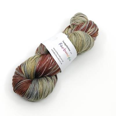 100g/ 310m LL reine Merinowolle handgefärbt