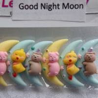 Let´s Get Crafty  Button  Gute Nacht  (1 Pck.)    Good Night Moon Bild 1