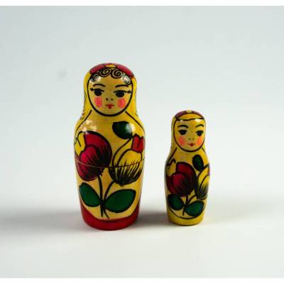 DE Russische Matroschka Babuschka Matrjoschka Holz Puppe Baby Kinder Spiezeug 