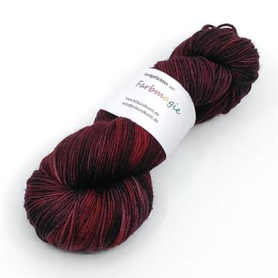 100g/ 310m LL reine Merinowolle handgefärbt