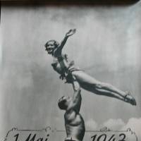 Internationaler Artisten-Kalender 1943 mit  Zeitungsausschnitten aus der Zeit Bild 3