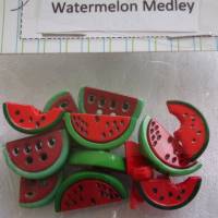 Buttons Galore Knöpfe   Wassermelone    (1 Pck.)    Watermelon Medley Bild 1