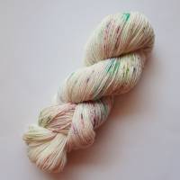Sockenwolle Tuchwolle handgefärbt 4fädig Bild 4