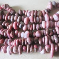 natürliche Rhodonit Chips Perlen 6,5 - 11,5 mm ein Strang Bild 3