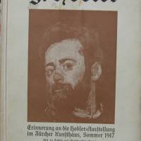 Hodler - Erinnerung an die Holder-Ausstellung im Zürcher Kunsthaus, Sommer 1917 mit 16 Tafeln Bild 1