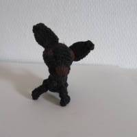Chihuahua Figur schwarz - auch als Schlüsselanhänger Bild 2