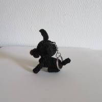 Chihuahua Figur schwarz - auch als Schlüsselanhänger Bild 4