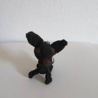 Chihuahua Figur schwarz - auch als Schlüsselanhänger Bild 6