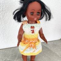 Süßes Kleidchen für Puppen 27 cm mit  Fuchs Bild 2