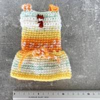Süßes Kleidchen für Puppen 27 cm mit  Fuchs Bild 6