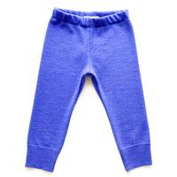 Wollhose, 86 92, blau, 100% Merinowolle, Upcycling Leggings Bild 1