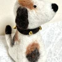 BEAGLE, Hund mit Halsband, supersüsses Filztier/ Eierwärmer, auch als Deko, Geschenk, etc. Bild 2