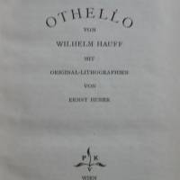 Othello von Wilh. Hauff mit Original-Lithographien von Ernst Huber Bild 3