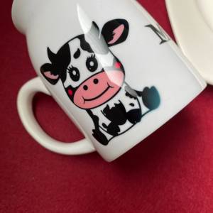 personalisiertes  Milchkännchen, Sahnekännchen, Kanne Kühe Kuh Bild 6