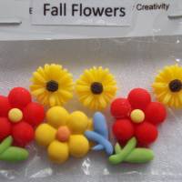 Let´s Get Crafty  Button  Sonnenblume   (1 Pck.)    Fall Flowers Bild 1