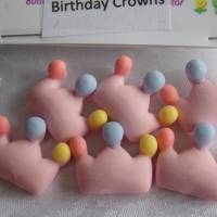 Shelly´s Button and More - Button    Krone  (1 Pck.)    Birthday Crowns Bild 1