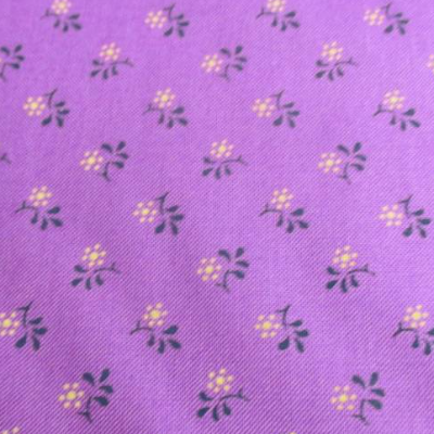 Trachtenstoff Dirndlstoff Blumen violett/gelb ÖKOTEX 100(1m/12,-€)