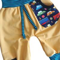 Kurze Pumphose Shorts in den Gr 50/56 bis 122 aus Jersey Bild 2