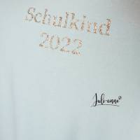 Drehkleid - Kleid mit Drehrock Glitzer Streifen Mint #Einschulung Bild 3