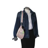 Upcycling- Gürteltasche "Lili"  trendiger Cross-Body-Bag, Hüfttasche im Upcycling, Umhängetasche, Festivaltasch Bild 10