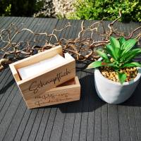 Taschentuch-Box aus Holz Bild 1