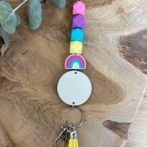 Schulkind Schlüsselanhänger personalisiert mit Namen Bild 2