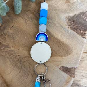 Schulkind Schlüsselanhänger personalisiert mit Namen Bild 4