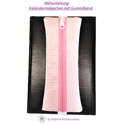 Nähanleitung Kalendermäppchen mit Gummiband