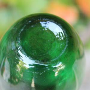 antike Vase Solifleurvase Waldglas grün um 1900 bis 1920 Bild 7