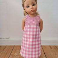 ITH Stickdatei Kleid für Puppen bis 50 cm, Götz Hannah, Happy Kidz etc. Bild 1