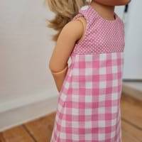 ITH Stickdatei Kleid für Puppen bis 50 cm, Götz Hannah, Happy Kidz etc. Bild 2