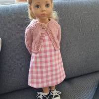 ITH Stickdatei Kleid für Puppen bis 50 cm, Götz Hannah, Happy Kidz etc. Bild 4