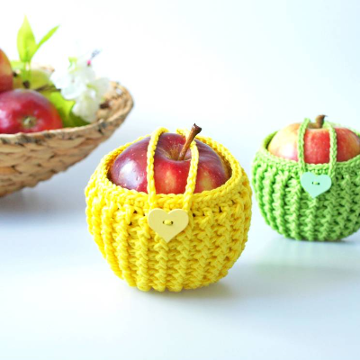 Häkelanleitung Apfeltasche - PDF Datei